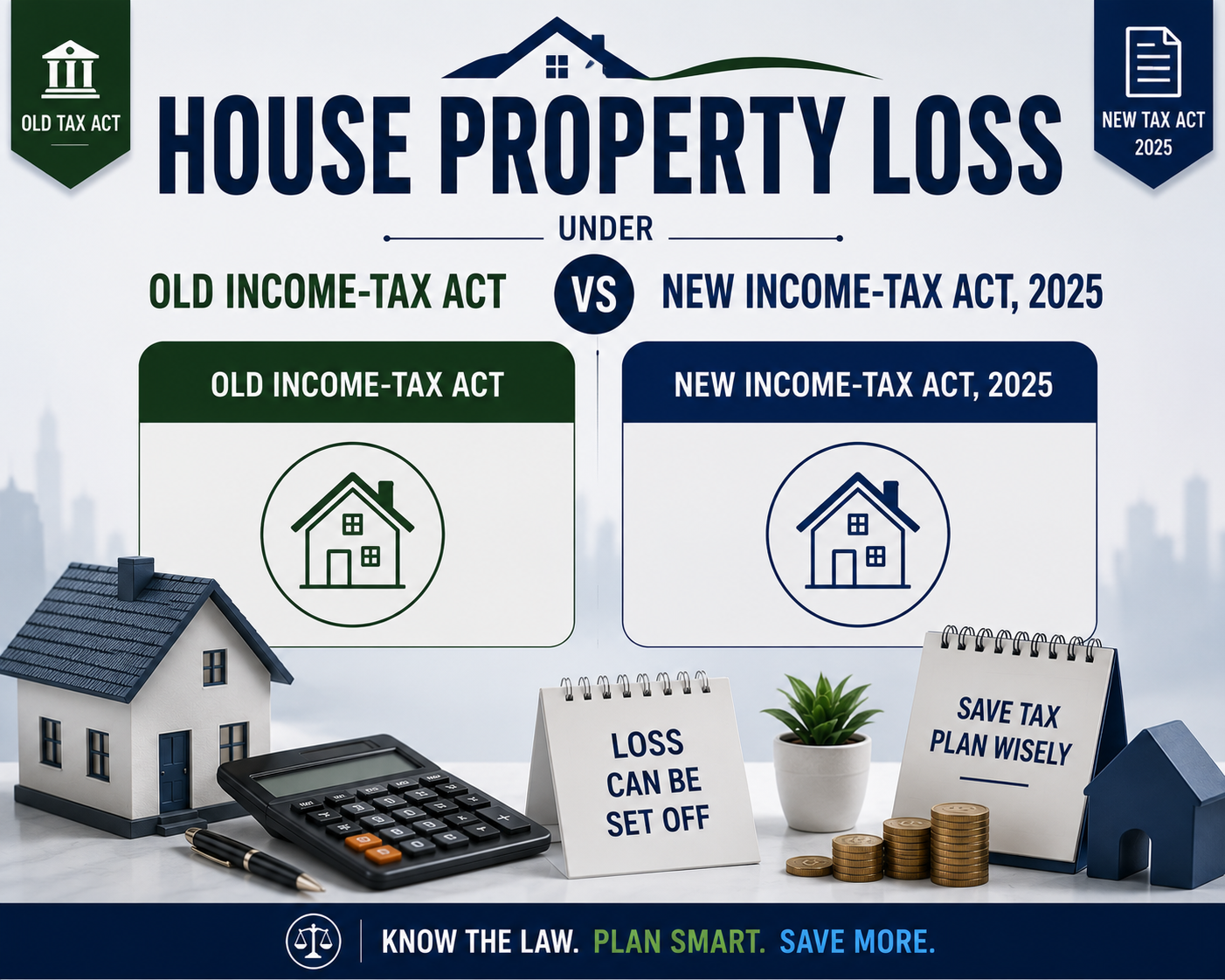 House Property Loss Under The Old Income-tax Act And The New Income-tax Act 2025